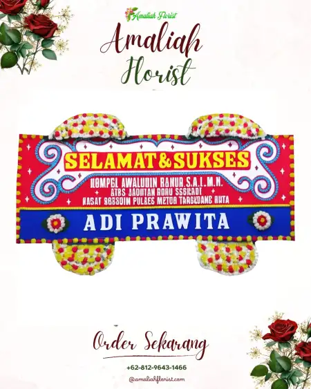 Papan Bunga Ucapan Selamat Dauhwaru